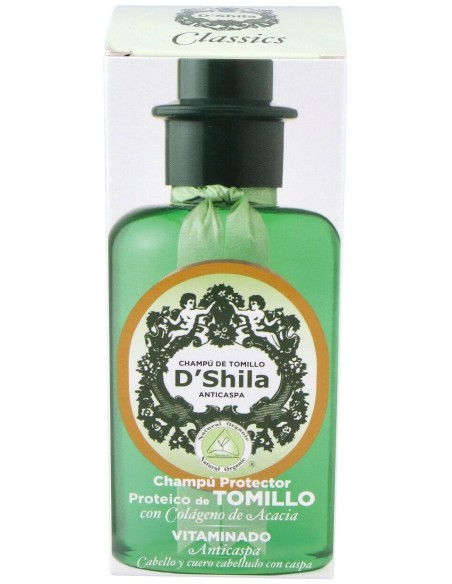 D'Shila Champú De Tomillo Anticaspa 300Ml