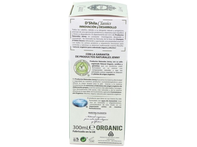 D'Shila Champú De Tomillo Anticaspa 300Ml