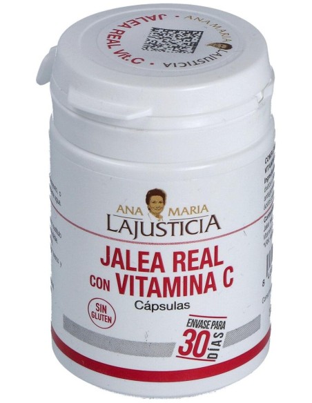 Ana María Lajusticia Jalea Real Con Vitamina C, 60 Cápsulas