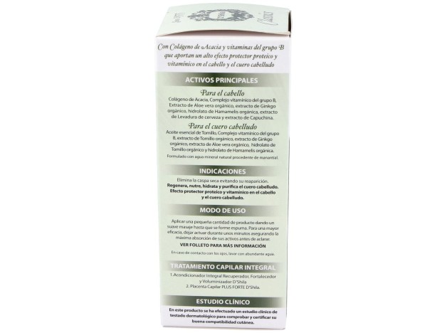 D'Shila Champú De Tomillo Anticaspa 300Ml
