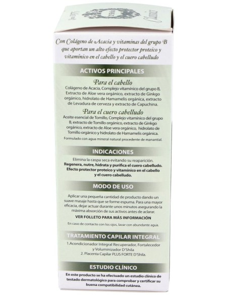 D'Shila Champú De Tomillo Anticaspa 300Ml