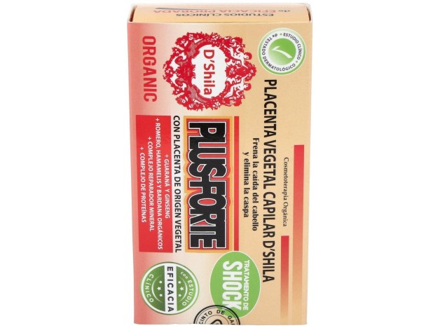 D'Shila Placenta Capilar Vegetal Plus Forte 4X25Ml
