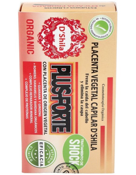D'Shila Placenta Capilar Vegetal Plus Forte 4X25Ml