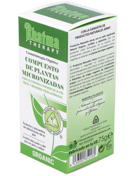 Rhatma Compuesto De Plantas Micronizadas 75G