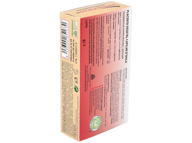 D'Shila Placenta Capilar Vegetal Plus Forte 4X25Ml