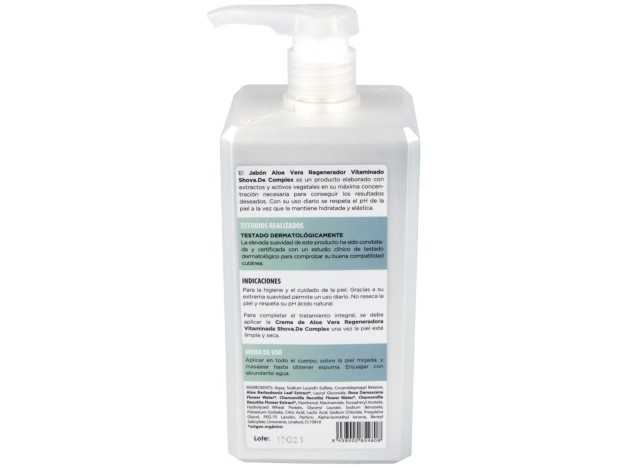 Shova.De Jabón Complex Aloe Vera Vitaminado 1L
