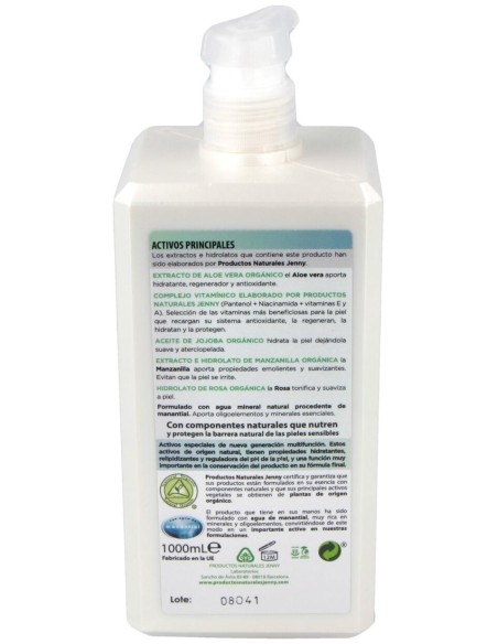 Shova De Leche Corporal Aloe Vera 1L