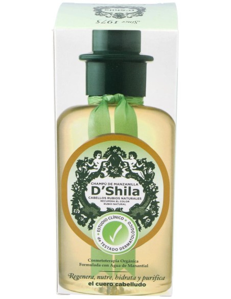 D'Shila Champú Manzanilla Cabellos Claros 300Ml
