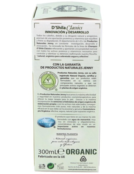 D'Shila Champú Manzanilla Cabellos Claros 300Ml