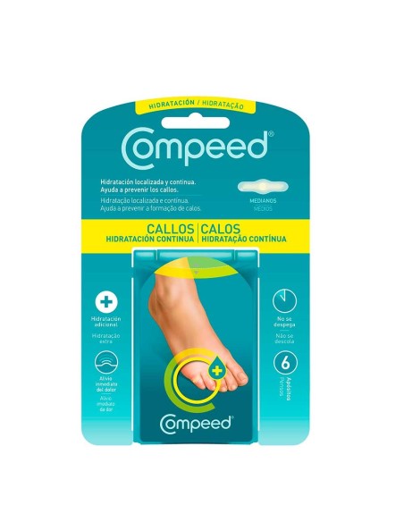 Compeed Callos Hidratacion Continua 6 Unidades
