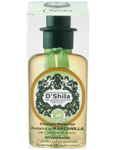 D'Shila Champú Manzanilla Cabellos Claros 300Ml