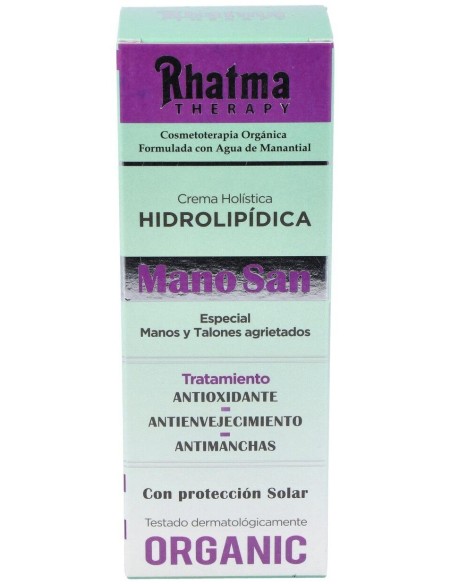 Rhatma Mano San Crema Para Manos Secas Y Sensibles 100Ml