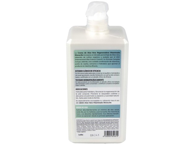 Shova De Leche Corporal Aloe Vera 1L