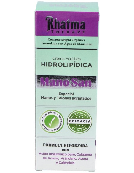 Rhatma Mano San Crema Para Manos Secas Y Sensibles 100Ml