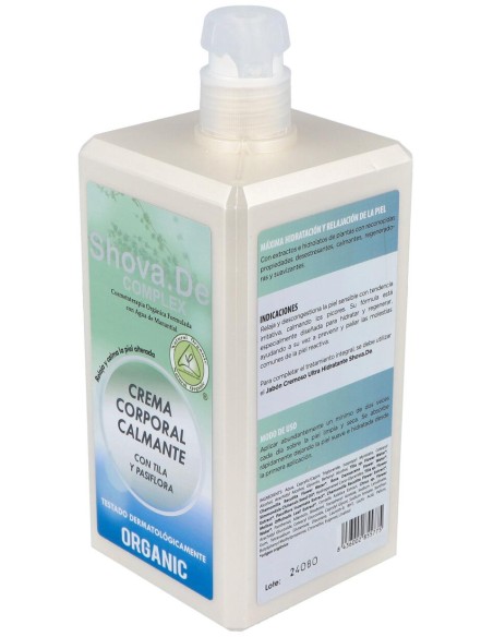 Crema Corporal Calmante Para Pieles Sensibles 1L.