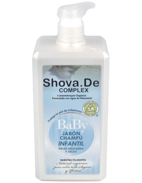 Baby Shova De Jabon Champu Infantil Aloe 1Litro