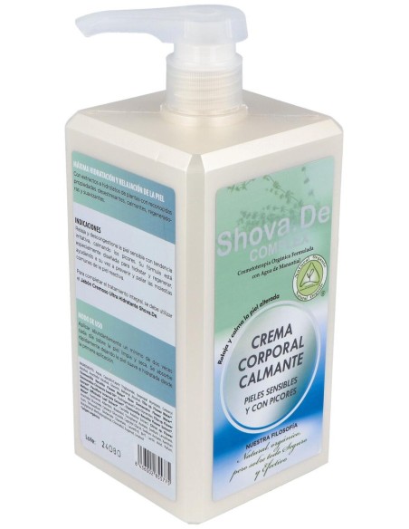 Crema Corporal Calmante Para Pieles Sensibles 1L.