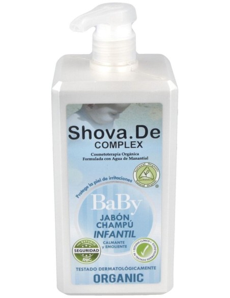 Baby Shova De Jabon Champu Infantil Aloe 1Litro