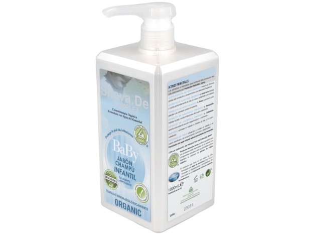 Baby Shova De Jabon Champu Infantil Aloe 1Litro