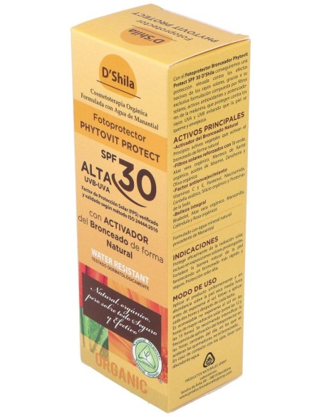 D'Shilabronceador Phytovit Spf30 100Ml