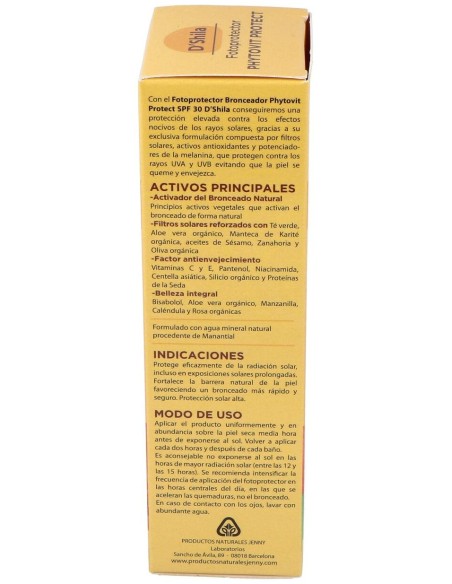 D'Shilabronceador Phytovit Spf30 100Ml