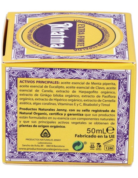 Rhatma Extra Forte Ungüento Lumbar-Espalda 50Ml