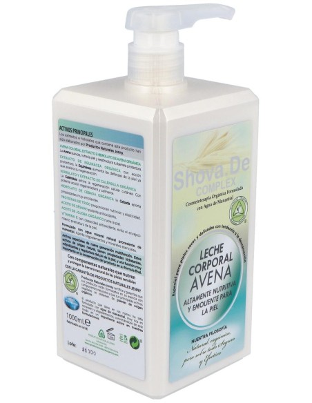 Shova De Leche Corporal Avena 1 L