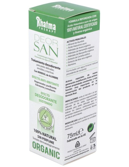 Rhatma Desodorante Deorsan 75Ml