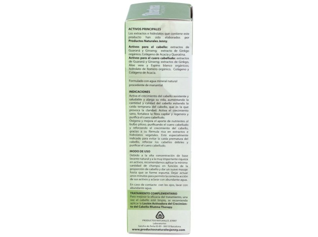 Champu Activador Del Crecimiento Guarana 100Ml.
