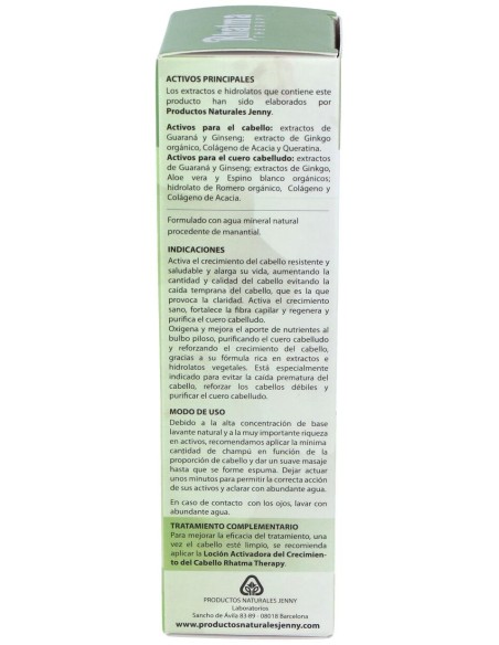 Champu Activador Del Crecimiento Guarana 100Ml.