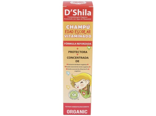 D'Shila Champú Vitaminado Especial Edad Escolar...