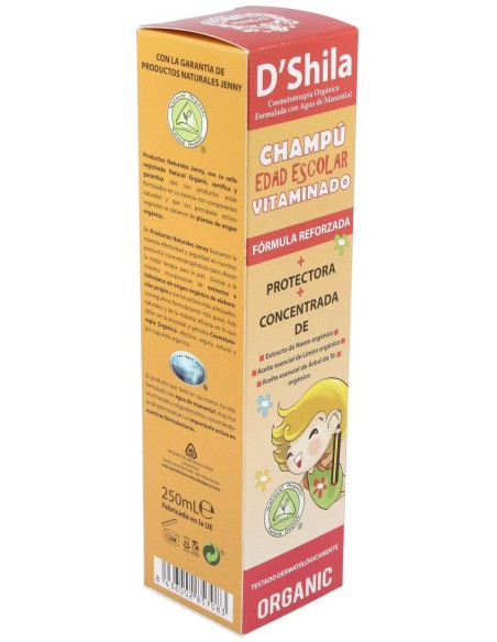 D'Shila Champú Vitaminado Especial Edad Escolar 250Ml