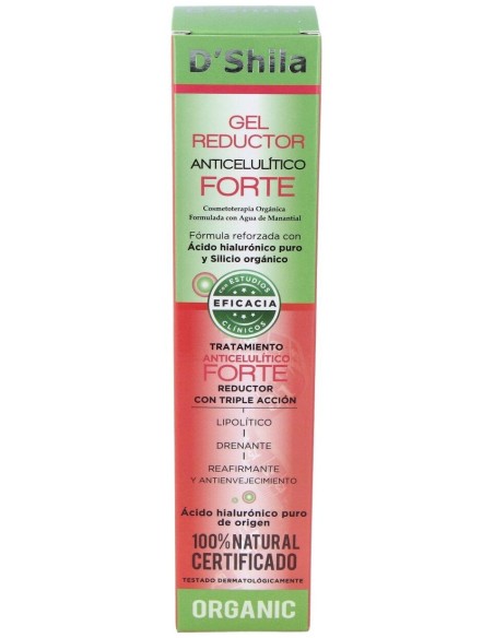 D'Shila Gel Reductor Anticelulítico Forte 200Ml