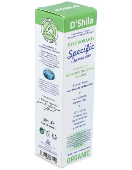 D'Shila Desodorante Specific 50Ml