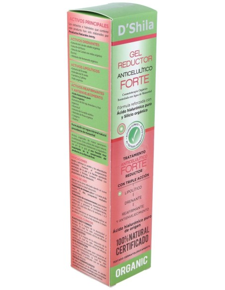 D'Shila Gel Reductor Anticelulítico Forte 200Ml
