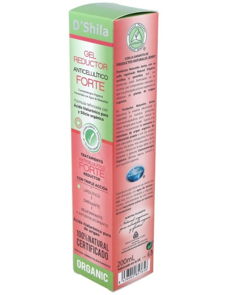 D'Shila Gel Reductor Anticelulítico Forte 200Ml