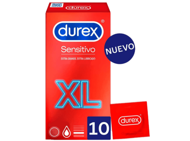 Durex Sensitivo XL 10 Uds Preservativos