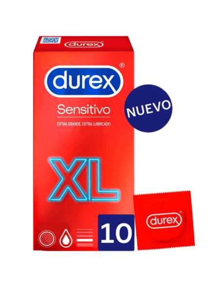 Durex Sensitivo XL 10 Uds Preservativos