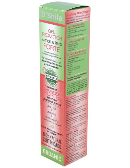 D'Shila Gel Reductor Anticelulítico Forte 200Ml