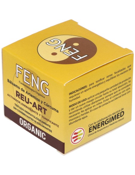 Feng Shui Bálsamo De Artemisa Y Cúrcuma Reuart 50Ml