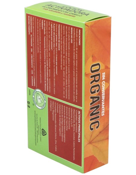 Activador Del Crecimiento Del Cabello Guarana 4Ud.