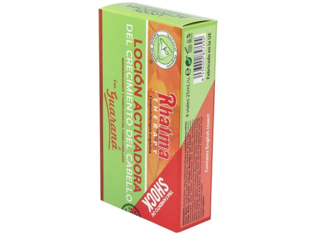Activador Del Crecimiento Del Cabello Guarana 4Ud.