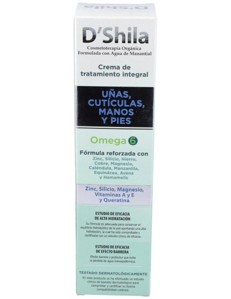 D'Shila Crema Uñas_ Cutículas_ Manos Y Pies 250 Ml