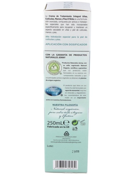 D'Shila Crema Uñas_ Cutículas_ Manos Y Pies 250 Ml