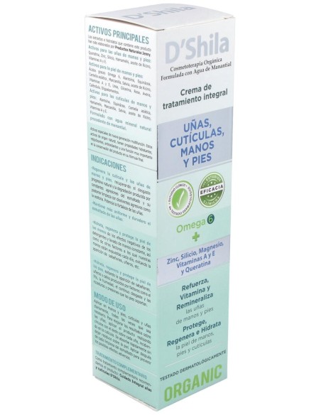 D'Shila Crema Uñas_ Cutículas_ Manos Y Pies 250 Ml
