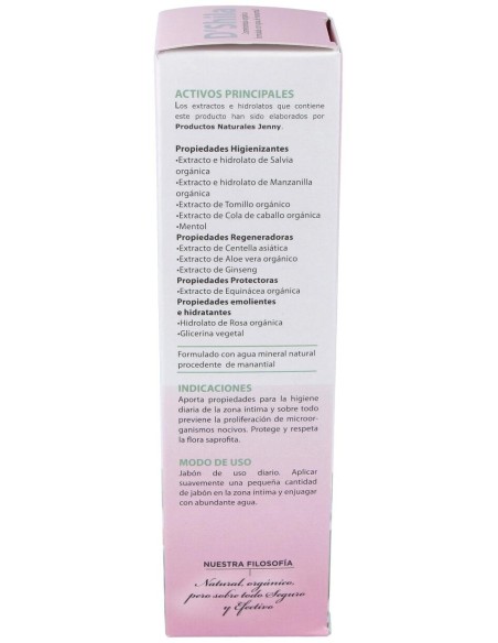 Jabon Intimo Higiene Suave Y Segura 250Ml.