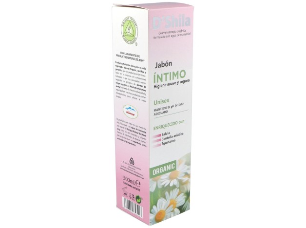 Jabon Intimo Higiene Suave Y Segura 500Ml.