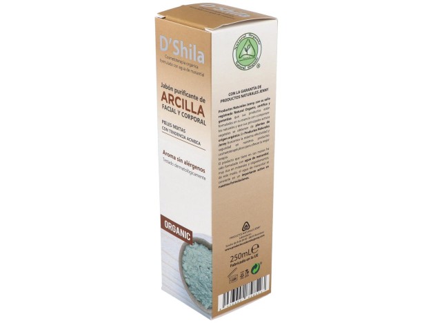 D'Shila Jabón Purificante Arcilla Piel Mixta 250Ml