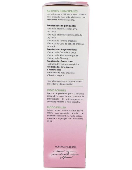 Jabon Intimo Higiene Suave Y Segura 500Ml.