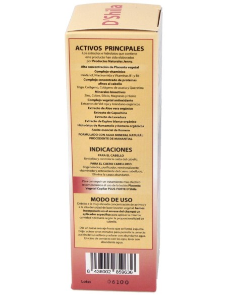 Champu Forte Con Placenta Vegetal Y Colageno 125Ml